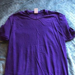 Plain purple tee